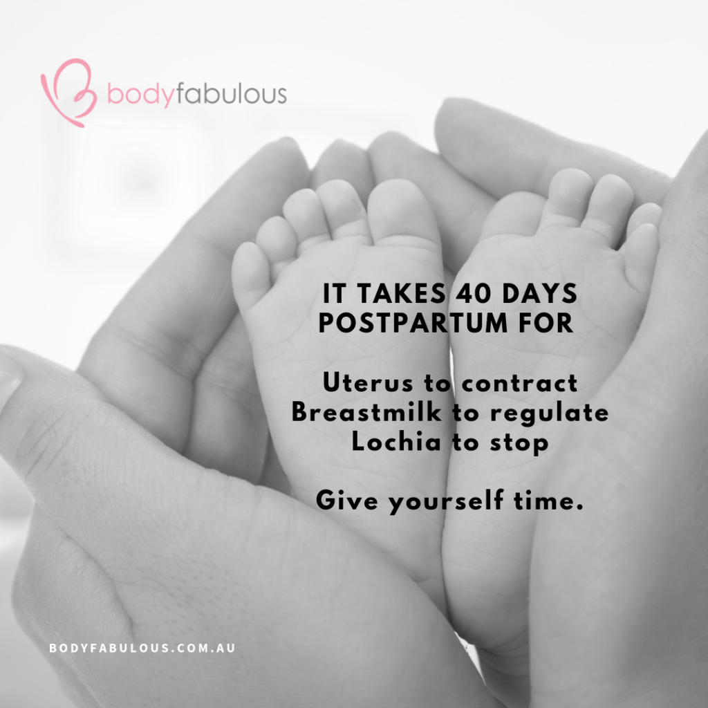 How to return to exercise post birth postpartum - safely