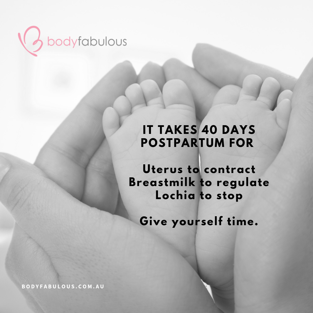 Why you are POSTPARTUM forever