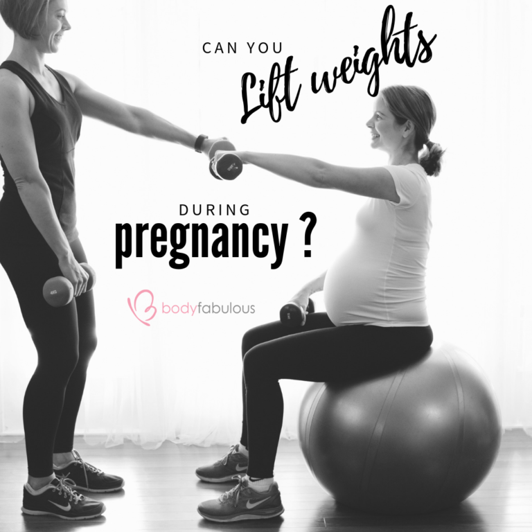 Can I lift weights during pregnancy? BodyFabulous Pregnancy Women's Fitness