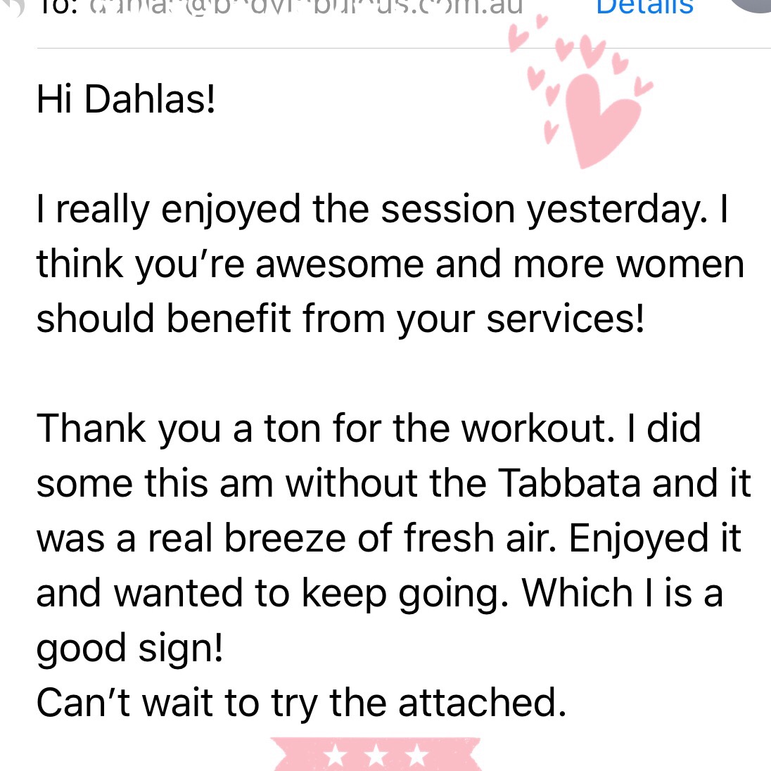 TRAIN WITH DAHLAS