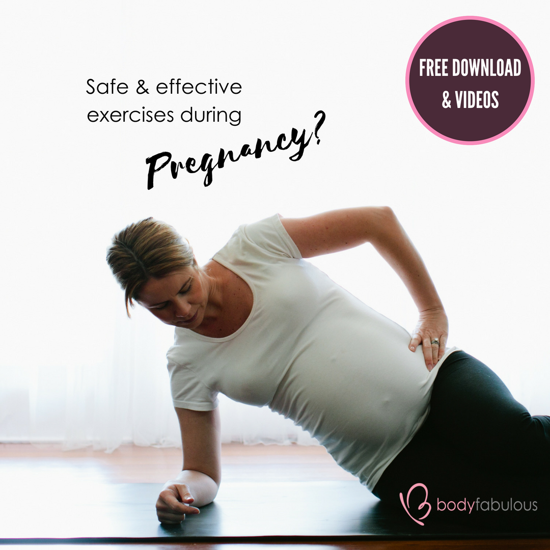 Pregnancy is the best time to train your CORE