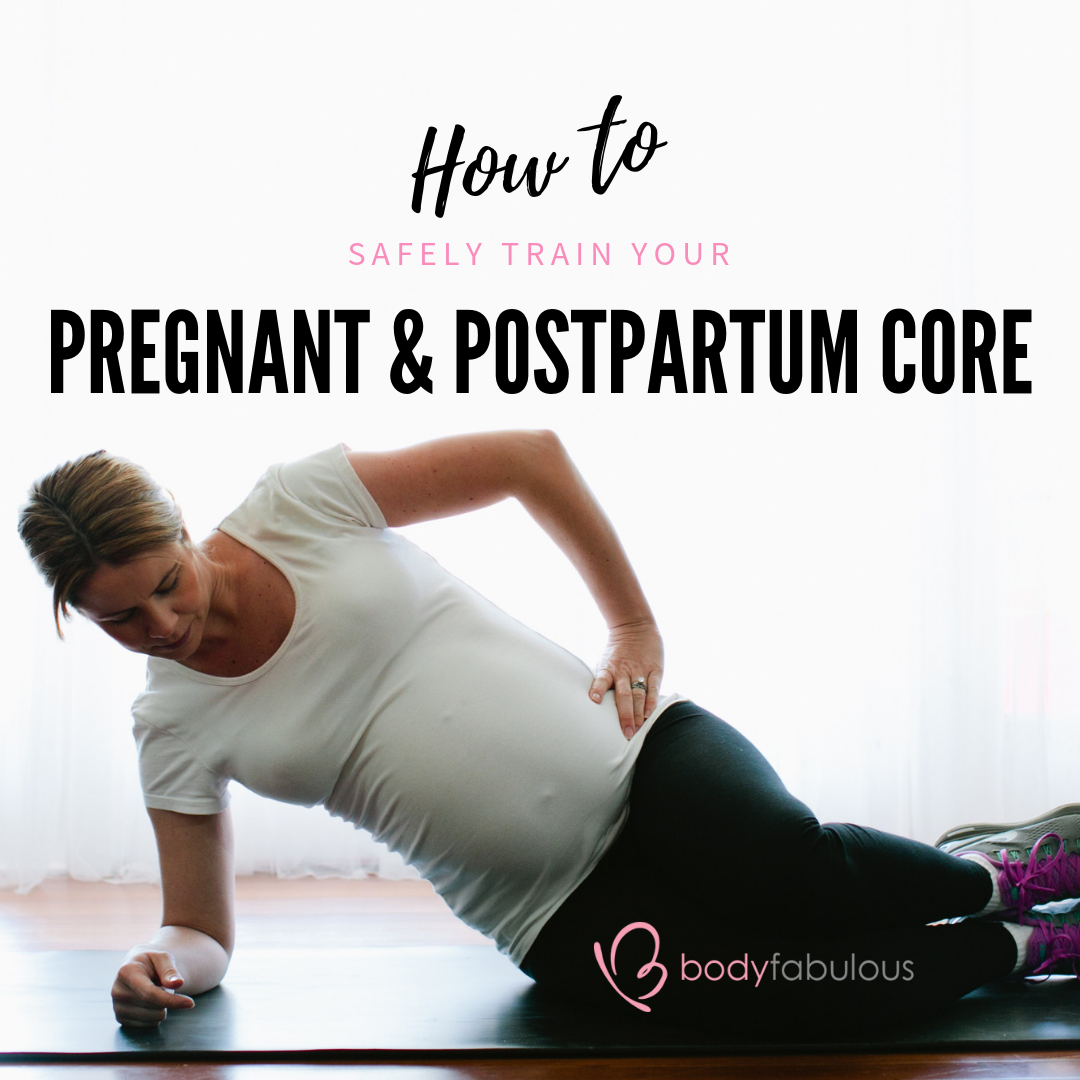Pregnancy is the best time to strengthen your core