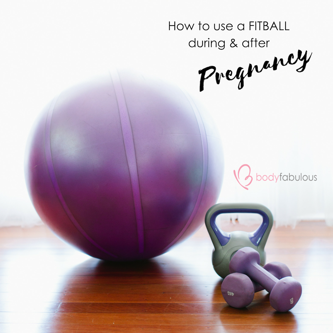 How to use a FITBALL during and after Pregnancy