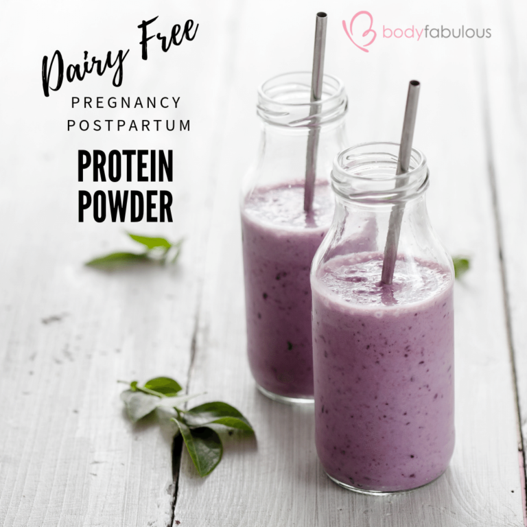 Dairy Free Pregnancy & Breastfeeding Safe Protein Powder BodyFabulous