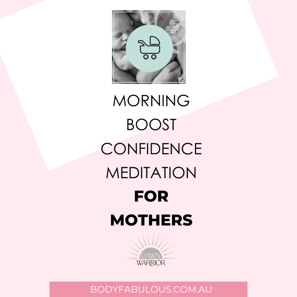 confidence mediation for mothers