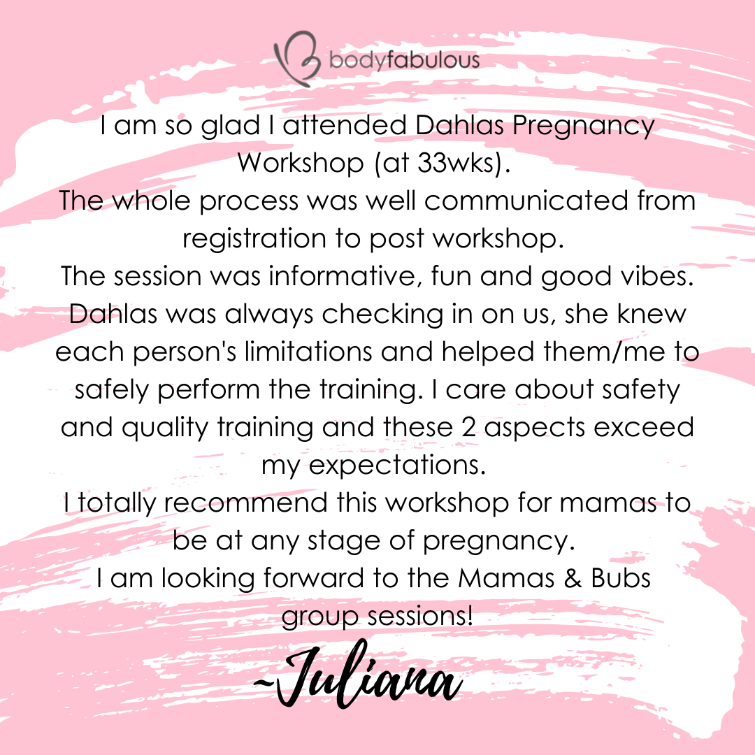 juliana_testimonial-bodyfabulous-pregnancy-workshop