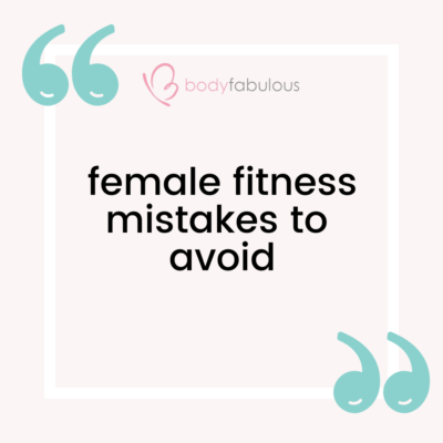 female fitness myths