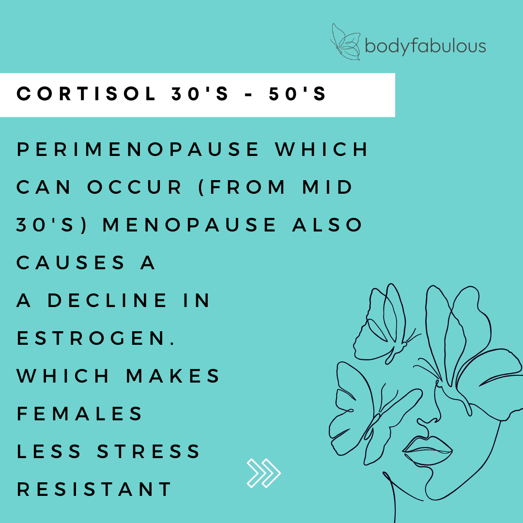 cortisol, belly fat, meno belly, perimenopause fitness, kegels, menopause specialist, fitness over 35, perimenopause, australias best female fitness specialist, modern core workout